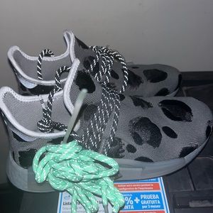 Adidas NMD Boost Pharrell Human Race Animal Print Grey Size 11